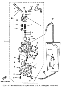 BW80T Карбюратор