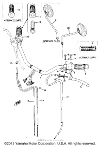 TX750A Handle - wire