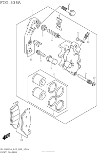 RM-Z450 Передние тормоза