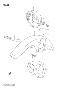 GD110 Переднее крыло