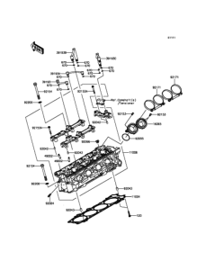 ZG1400 Головка цилиндров