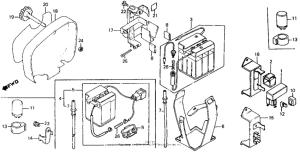 CT110 Battery box + battery