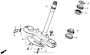NX250 Траверса нижняя