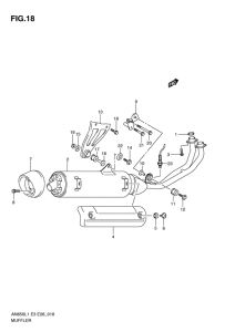 AN650 (ABS) Muffler comp