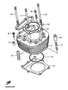 XT500 Цилиндры