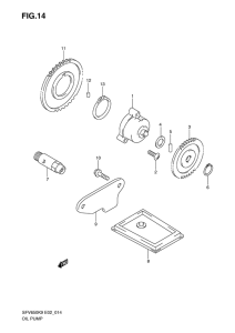 SFV650 (ABS) Маслонасос
