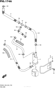 RV200 Топливный шланг