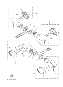 YB125SPD Поворотники