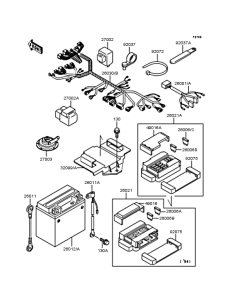 ZX400 Электрика