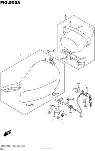 GSX-S1000 (ABS) Сиденье