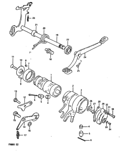 FR80 Переключение передач
