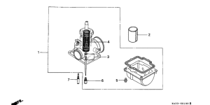 CR125R Карбюратор опционально kit