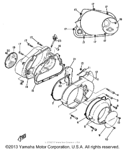 YAS1C Боковые крышки
