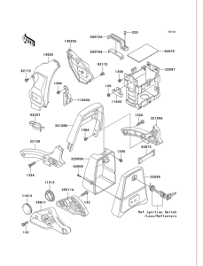 VN750 Рама ,крепежные детали