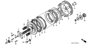 CR80RB Бендикс
