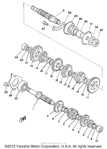 MX175G Трансмиссия