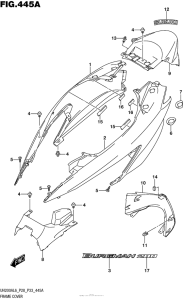 UH200 Обтекатель рамы