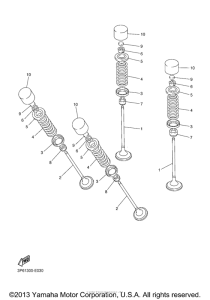 FJR13ABCL Клапана
