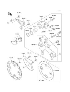  Задний тормоз