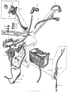 CT200 Жгут проводов