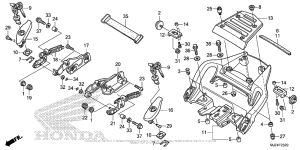 ST1300P (ABS) Grab Rail