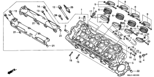  Головка цилиндров