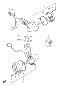 TS50 Поворотники
