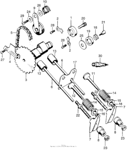 QA50 Valve + camshaft