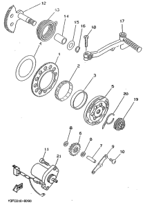 CW50RSP Стартер