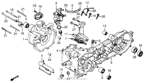 NC50 Crankcase oil pump