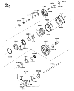 ZX1100 Бендикс