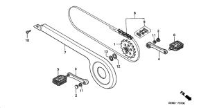 PAC16A Brake pedal assy