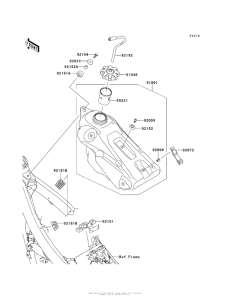  Топливный бак