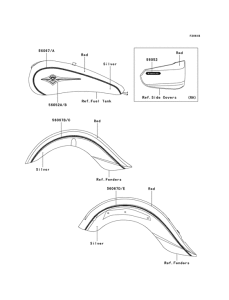 VN1600 Наклейки