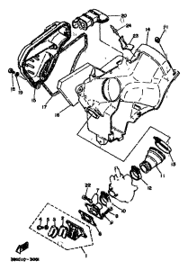 DT80MX Впускная система