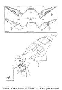 YZF-R6 Боковые обтекатели