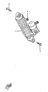 CW50RSX Задняя подвеска