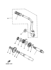 RZ125 Стартер