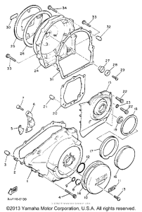 XVZ13DE Боковые крышки
