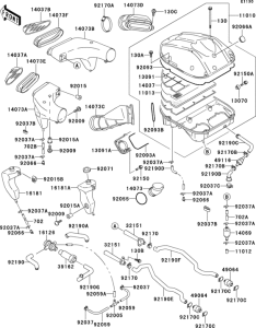 ZX900 Air cleaner(1 / 2)