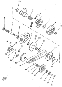 CW50RSX Сцепление