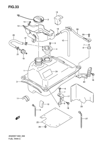 AN400 (ABS) Tank fuel
