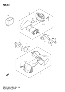 GSX-R1000 Поворотники