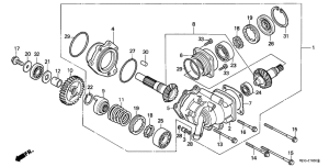 NTV650 Вал крестовой