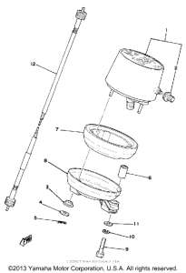 IT400F Спидометр