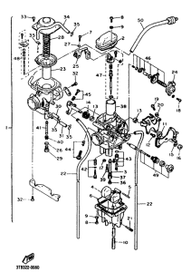 TT600S Карбюратор