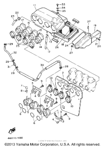 FJ1200ADC Воздушный фильтр