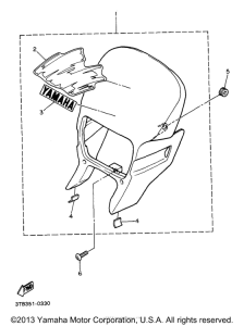 XT600EB Обтекатели
