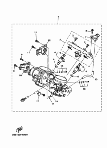 XT1200ZE Впускная система 2