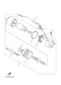 YP400 Стартер